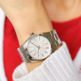 Michael Kors Channing Three Hand Silver Dial Silver Steel Strap Watch For Women - MK6626 Authentic Buy Shop Now