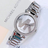 Michael Kors Parker Quartz Silver Dial Silver Steel Strap Watch For Women - MK6658 Authentic Buy Shop Now