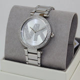 Michael Kors Parker Quartz Silver Dial Silver Steel Strap Watch For Women - MK6658 Authentic Buy Shop Now