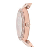 Michael Kors Parker Quartz Rose Gold Dial Rose Gold Steel Strap Watch For Women - MK6660 Authentic Buy Shop Now