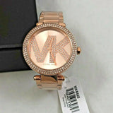 Michael Kors Parker Quartz Rose Gold Dial Rose Gold Steel Strap Watch For Women - MK6660 Authentic Buy Shop Now