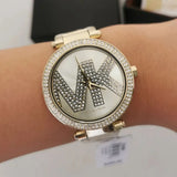Michael Kors Parker Quartz Rose Gold Dial Rose Gold Steel Strap Watch For Women - MK6660 Authentic Buy Shop Now