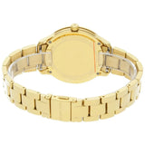 Michael Kors Runway Quartz Black Dial Gold Steel Strap Watch For Women - MK6682 Authentic Buy Shop Now