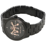 Michael Kors Runway Quartz Black Dial Black Steel Strap Watch For Women - MK6683 Authentic Buy Shop Now