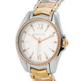 Michael Kors Whitney Quartz White Dial Two Tone Steel Strap Watch For Women - MK6686 Authentic Buy Shop Now
