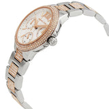 Michael Kors Camille Multifunction White Dial Two Tone Steel Strap Watch For Women - MK6846 Authentic Buy Shop Now