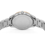 Michael Kors Layton Three Hand Mother of Pearl White Dial Two Tone Steel Strap Watch For Women - MK6849 Authentic Buy Shop Now