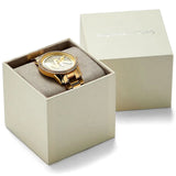 Michael Kors Ritz Pave Crystals Gold Dial Gold Steel Strap Watch for Women - MK6862 Authentic Buy Shop Now
