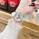 Michael Kors Quartz Pink Dial Pink Silicone Strap Watch For Women - MK6946 Authentic Buy Shop Now
