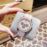 Michael Kors Quartz Pink Dial Pink Silicone Strap Watch For Women - MK6946 Authentic Buy Shop Now