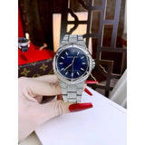 Michael Kors Lennox Three Hand Blue Dial Silver Steel Strap Watch For Women - MK6990 Authentic Buy Shop Now