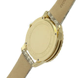 Michael Kors Runway Three Hand Quartz Gold Dial Brown Leather Strap Watch For Women - MK6999 Authentic Buy Shop Now
