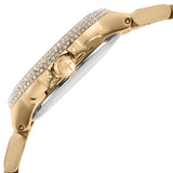 Michael Kors Camille Analog Red Dial Gold Steel Strap Watch For Women - MK7196 Authentic Buy Shop Now