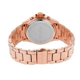 Michael Kors Everest Chronograph Crystals Rose Gold Dial Rose Gold Steel Strap Watch For Women - MK7235 Authentic Buy Shop Now