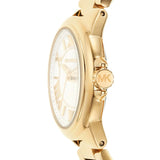 Michael Kors Camille Quartz White Dial Gold Steel Strap Watch For Women - MK7255 Authentic Buy Shop Now