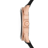 Michael Kors Jessa Quartz Black Dial Black Silicone Strap Watch For Women - MK7266 Authentic Buy Shop Now