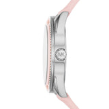 Michael Kors Jessa Quartz Silver Dial Pink Silicone Strap Watch For Women - MK7268 Authentic Buy Shop Now
