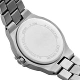 Michael Kors Lennox Three Hand Silver Dial Silver Steel Strap Watch For Women - MK7280 Authentic Buy Shop Now