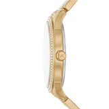 Michael Kors Tibby Multifunction Gold Dial Gold Steel Strap Watch For Women - MK7292 Authentic Buy Shop Now