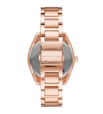 Michael Kors Brynn Analog Rose Gold Dial Rose Gold Steel Strap Watch For Women - MK7318 Authentic Buy Shop Now