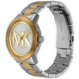 Michael Kors Analog Silver Dial Two Tone Steel Strap Watch For Women - MK7319 Authentic Buy Shop Now