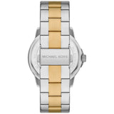 Michael Kors Analog Silver Dial Two Tone Steel Strap Watch For Women - MK7319 Authentic Buy Shop Now