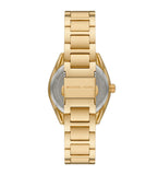 Michael Kors Janelle Quartz Gold Dial Gold Steel Strap Watch For Women - MK7381 Authentic Buy Shop Now