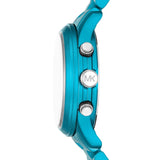 Michael Kors Runway Limited Edition Blue Dial Blue Steel Strap Watch for Women - MK7479LE Authentic Buy Shop Now