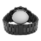 Michael Kors Runway Chronograph Black Dial Black Steel Strap Watch for Men - MK8157 Authentic Buy Shop Now