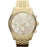 Michael Kors Lexington Gold Dial Gold Steel Strap Watch for Men - MK8281 Authentic Buy Shop Now