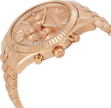 Michael Kors Lexington Rose Gold Dial Rose Gold Steel Strap Watch for Men - MK8319 Authentic Buy Shop Now