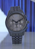 Michael Kors Lexington Chronograph Blue Dial Blue Steel Strap Watch for Men - MK8480 Authentic Buy Shop Now