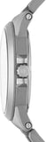 Michael Kors Paxton Analog Black Dial Silver Steel Strap Watch For Men - MK8500 Authentic Buy Shop Now
