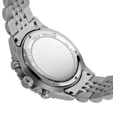 Michael Kors Bayville Chronograph Black Dial Silver Steel Strap Watch For Men - MK8725 Authentic Buy Shop Now