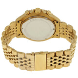 Michael Kors Bayville Chronograph Black Dial Gold Steel Strap Watch For Men - MK8726 Authentic Buy Shop Now