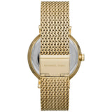 Michael Kors Irving Quartz Gold Dial Gold Mesh Strap Watch For Men - MK8741 Authentic Buy Shop Now