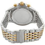 Michael Kors Bayville Chronograph Black Dial Two Tone Steel Strap Watch For Women - MK8872 Authentic Buy Shop Now