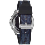 Michael Kors Brecken Chronograph Blue Dial Blue Rubber Strap Watch For Men - MK8923 Authentic Buy Shop Now