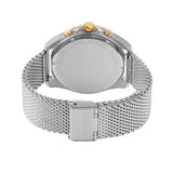Michael Kors Brecken Quartz Black Dial Silver Mesh Strap Watch For Men - MK8961 Authentic Buy Shop Now