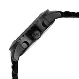 Michael Kors Cunningham Chronograph Black Dial Black Steel Strap Watch For Men - MK8965 Authentic Buy Shop Now