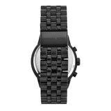 Michael Kors Cunningham Chronograph Black Dial Black Steel Strap Watch For Men - MK8965 Authentic Buy Shop Now