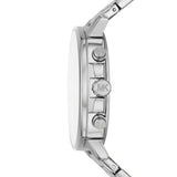 Michael Kors Sullivan Quartz White Dial Silver Steel Strap Watch For Men - MK8968 Authentic Buy Shop Now