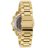 Michael Kors Janelle Chronograph Gold Dial Gold Steel Strap Watch For Men - MK8995 Authentic Buy Shop Now
