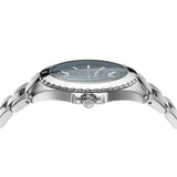 Michael Kors Everest Three-Hand Blue Dial Silver Steel Strap Watch For Men - MK9079 Authentic Buy Shop Now