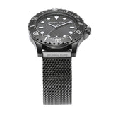 Michael Kors Everest Quartz Grey Dial Grey Mesh Bracelet Watch For Men - MK9093 Authentic Buy Shop Now
