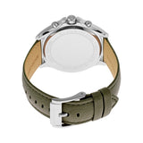 Michael Kors Pilot Chronograph Grey Dial Grey Leather Strap Watch for Men - MK9129 Authentic Buy Shop Now