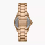 Michael Kors Everest Three Hand Quartz Black Dial Gold Steel Strap Watch For Men - MK9140 Authentic Buy Shop Now