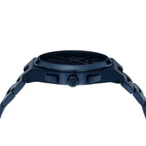 Michael Kors Lennox Chronograph Blue Dial Blue Steel Strap Watch For Women - MK9147 Authentic Buy Shop Now