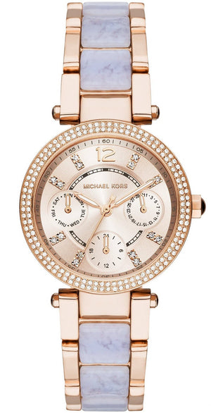 Michael Kors Parker Gold Dial Two Tone Steel Strap Watch for Women - MK6327 Authentic Buy Shop Now