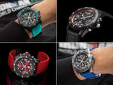 Breitling Endurance Pro Ironman 70.3 World Championship Grey Dial Turquoise Rubber Strap Watch for Men - X823105C1M1S1 Authentic Buy Shop Now